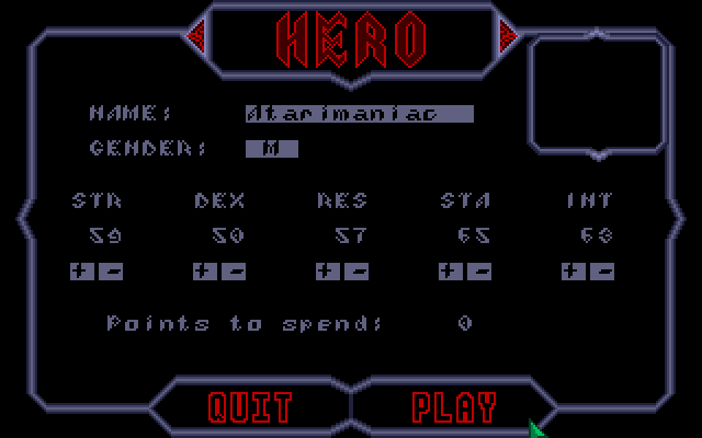 Warriors of Light atari screenshot